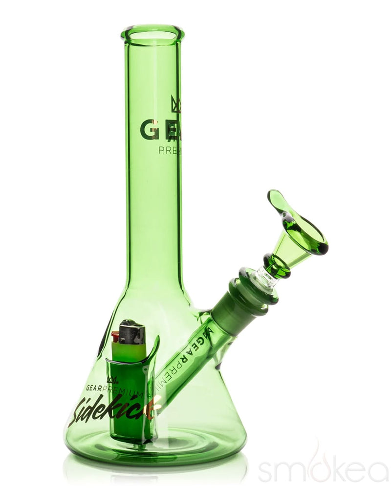 GEAR Premium 9" Mini Sidekick Bong Green