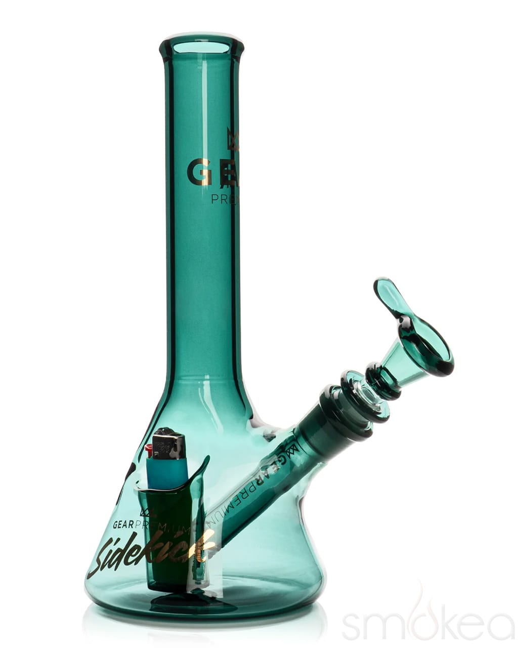 GEAR Premium 9" Mini Sidekick Bong Teal