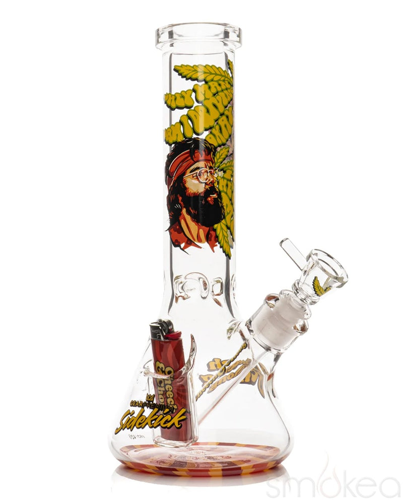 GEAR Premium x Cheech & Chong 12" 7mm Limited Edition Parked Sidekick Bong