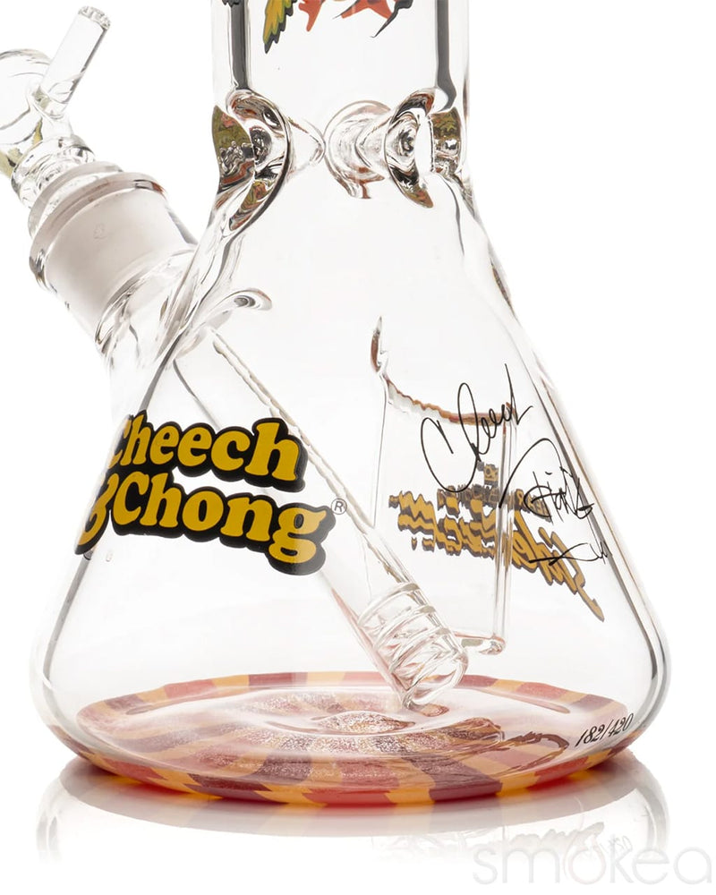 GEAR Premium x Cheech & Chong 12" 7mm Limited Edition Parked Sidekick Bong