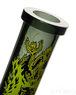 GEAR Premium x Creature 12" 7mm Limited Edition Hell Sidekick Bong