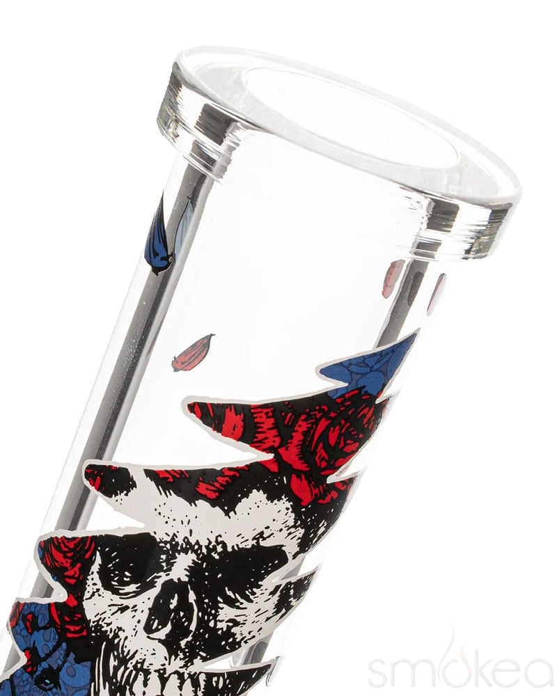 GEAR Premium x Grateful Dead 12" 7mm Limited Edition Bertha Sidekick Bong