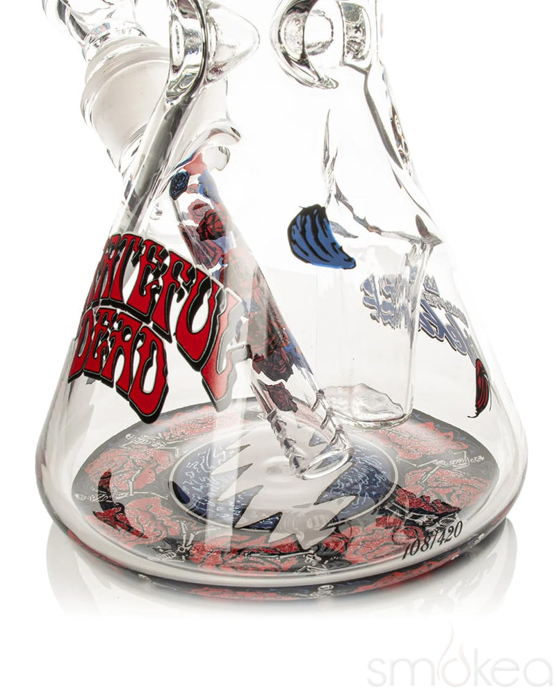 GEAR Premium x Grateful Dead 12" 7mm Limited Edition Bertha Sidekick Bong