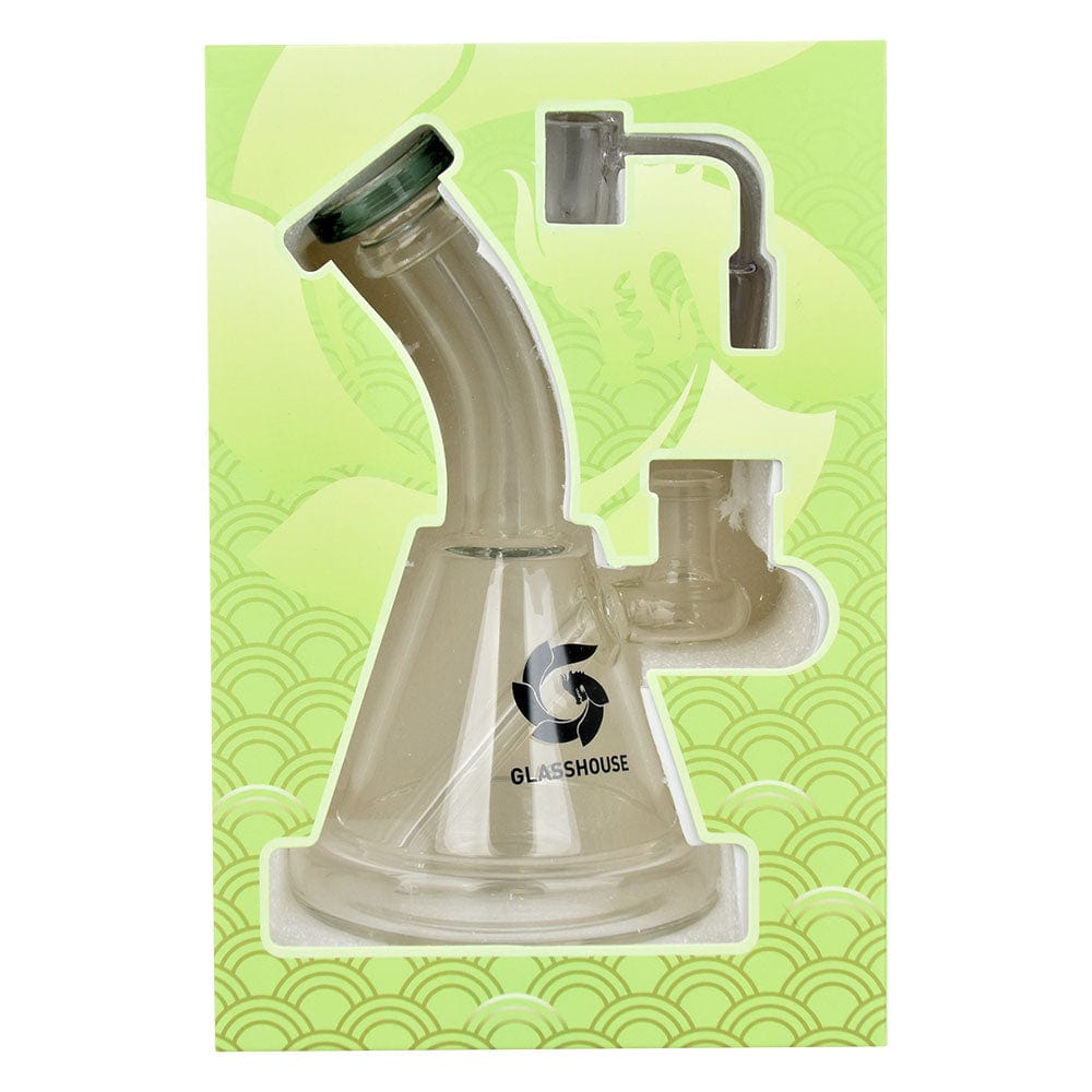Glass House Bent Neck Dab Rig