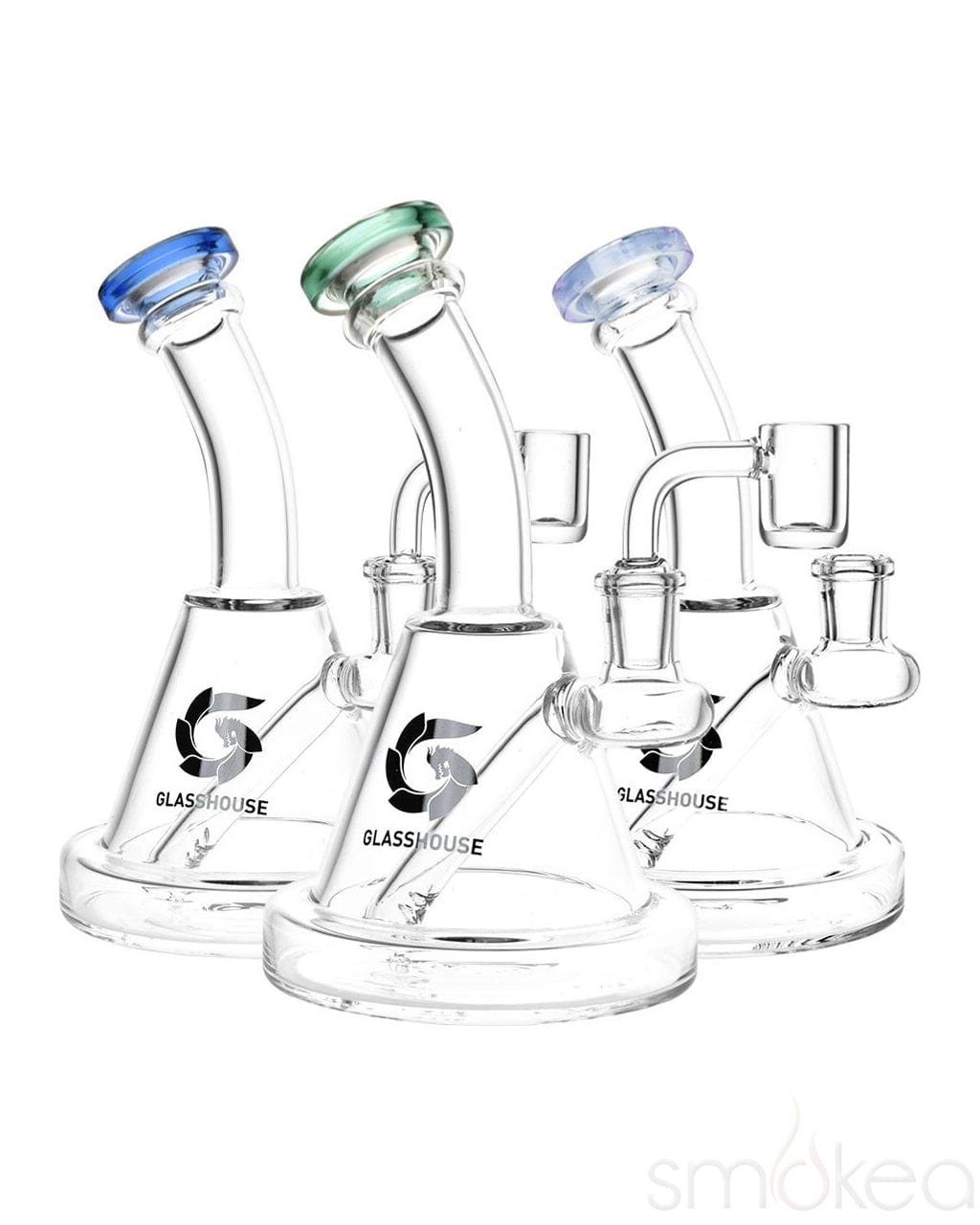 Glass House Bent Neck Dab Rig