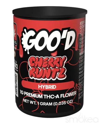 Goo'd 1g Premium THCA Flower - Cherry Runtz