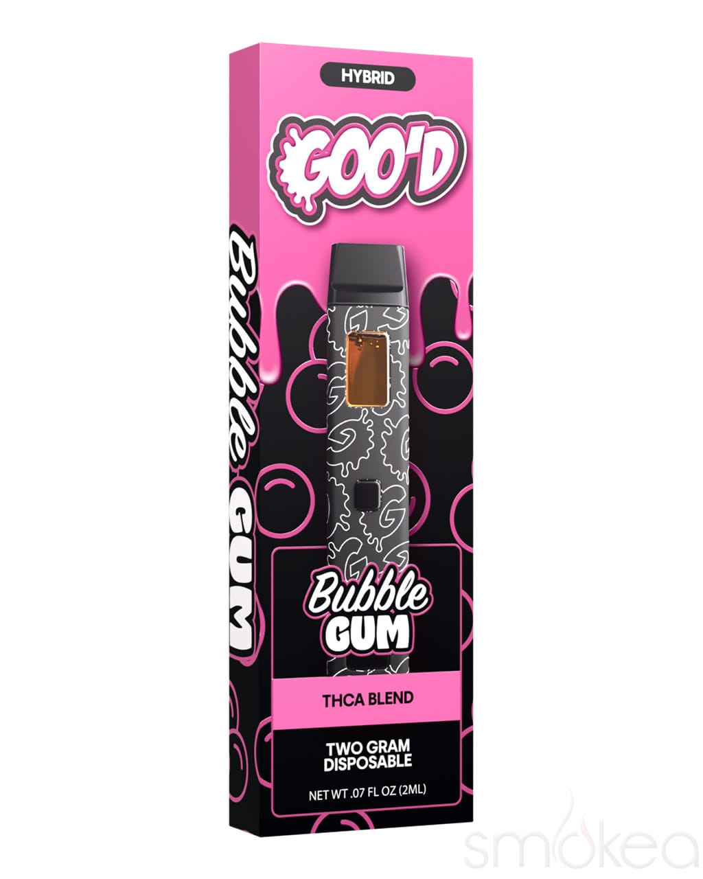 Goo'd 2g THCA Disposable Vape - Bubble Gum