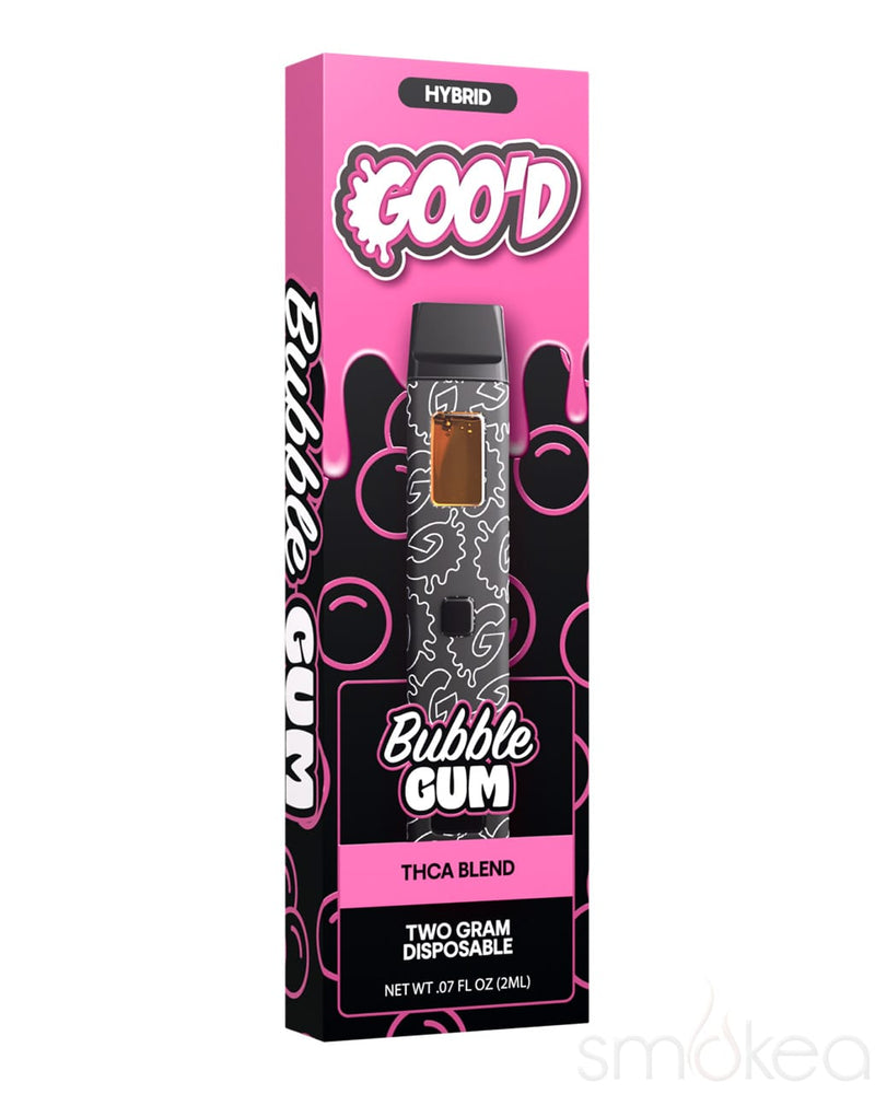 Goo'd 2g THCA Disposable Vape - Bubble Gum