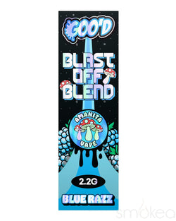 Goo'd Blast Off Blend Mushroom Vape - Blue Razz