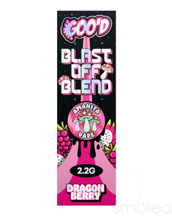 Goo'd Blast Off Blend Mushroom Vape - Dragon Berry