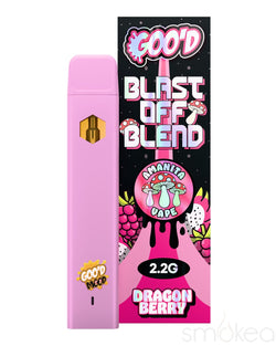Goo'd Blast Off Blend Mushroom Vape - Dragon Berry