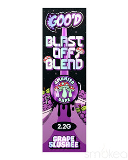 Goo'd Blast Off Blend Mushroom Vape - Grape Slushee