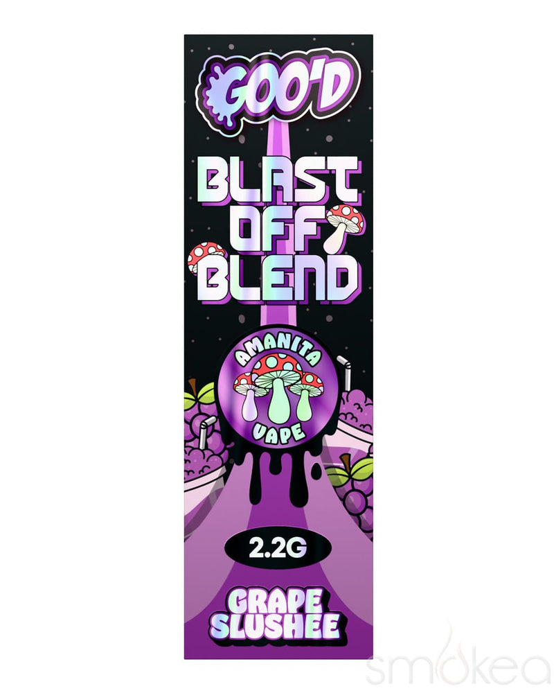 Goo'd Blast Off Blend Mushroom Vape - Grape Slushee