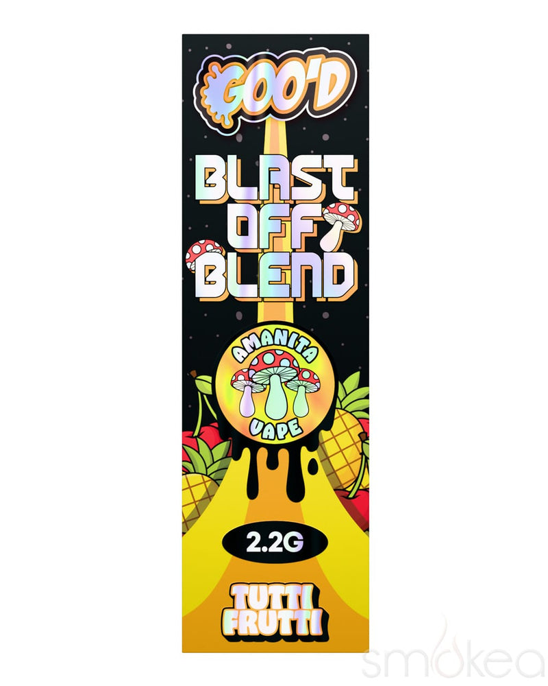 Goo'd Blast Off Blend Mushroom Vape - Tutti Frutti