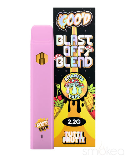 Goo'd Blast Off Blend Mushroom Vape - Tutti Frutti
