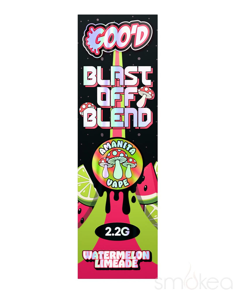 Goo'd Blast Off Blend Mushroom Vape - Watermelon Limeade