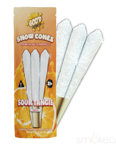 Goo'd THCA Snow Cones Pre-Rolls - Sour Tangie