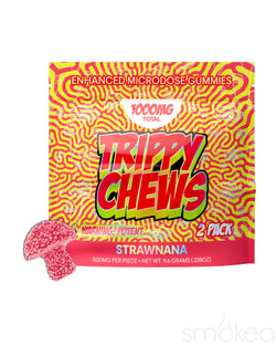Goo'd Trippy Chews Microdose Gummies - Strawnana 2-Pack