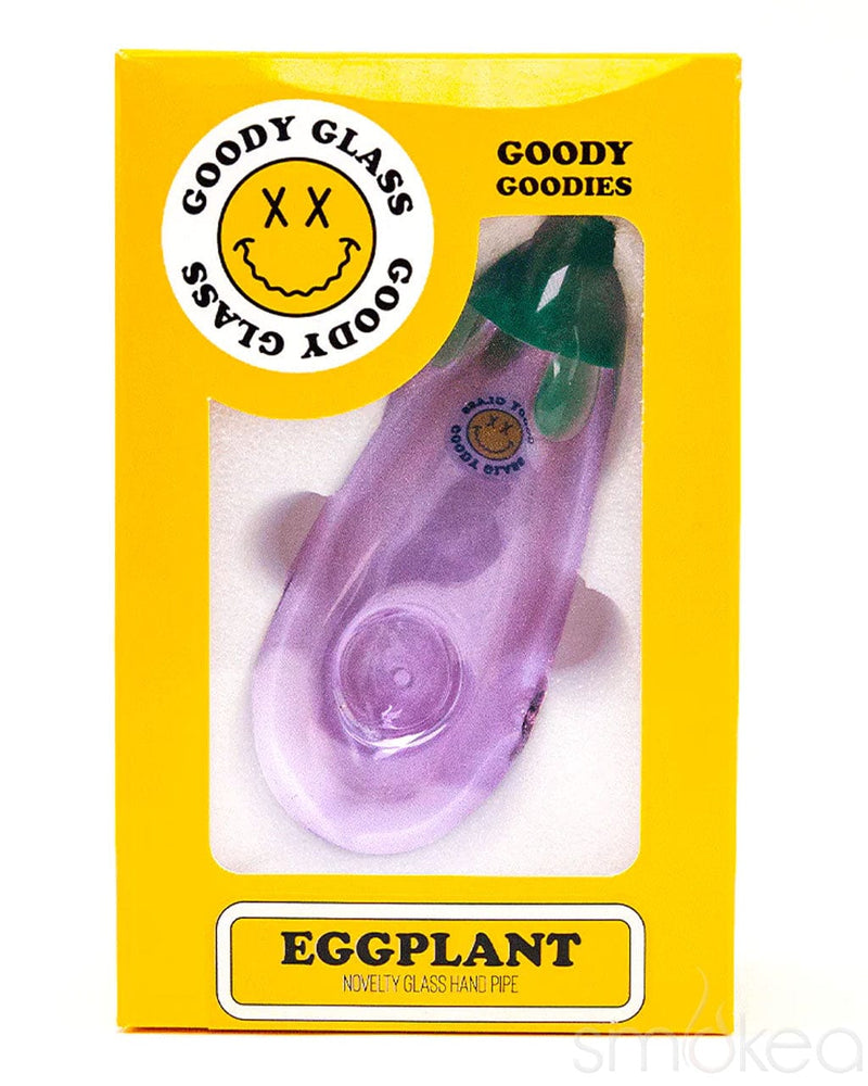 Goody Glass Eggplant Hand Pipe