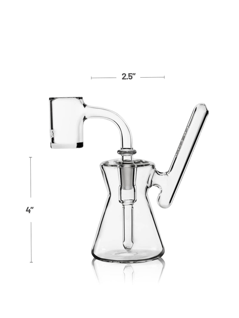 GRAV Hourglass Bubbler Dab Rig