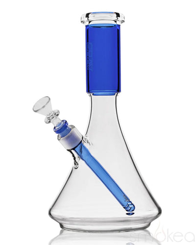 GRAV Large Deco Beaker Bong Light Cobalt