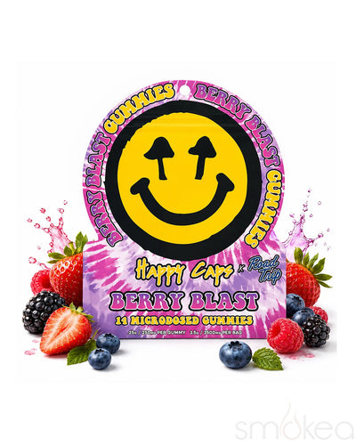 Happy Caps x Road Trip Microdosed Mushroom Gummies - Berry Blast