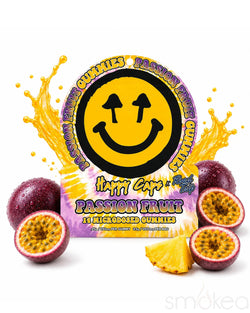 Happy Caps x Road Trip Microdosed Mushroom Gummies - Passion Fruit