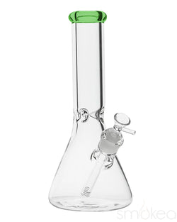 Headway 12" 7mm Beaker Bong Green