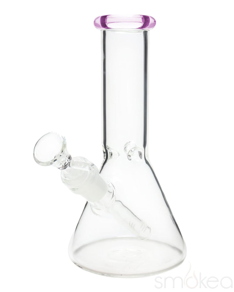 Headway 8" 5mm Beaker Bong Pink