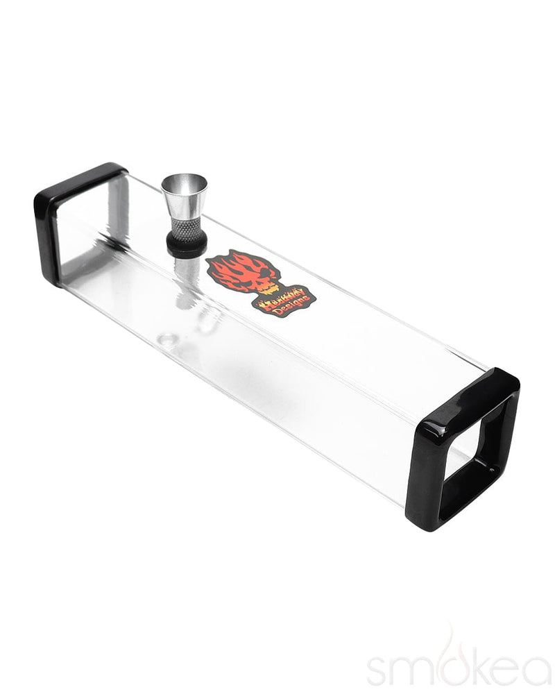 Headway Square Acrylic Steamroller Pipe 8"