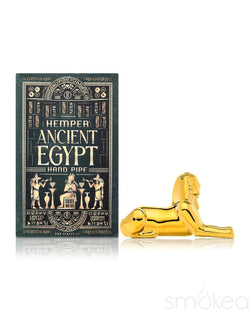 Hemper Egypt Sphinx Glass Hand Pipe