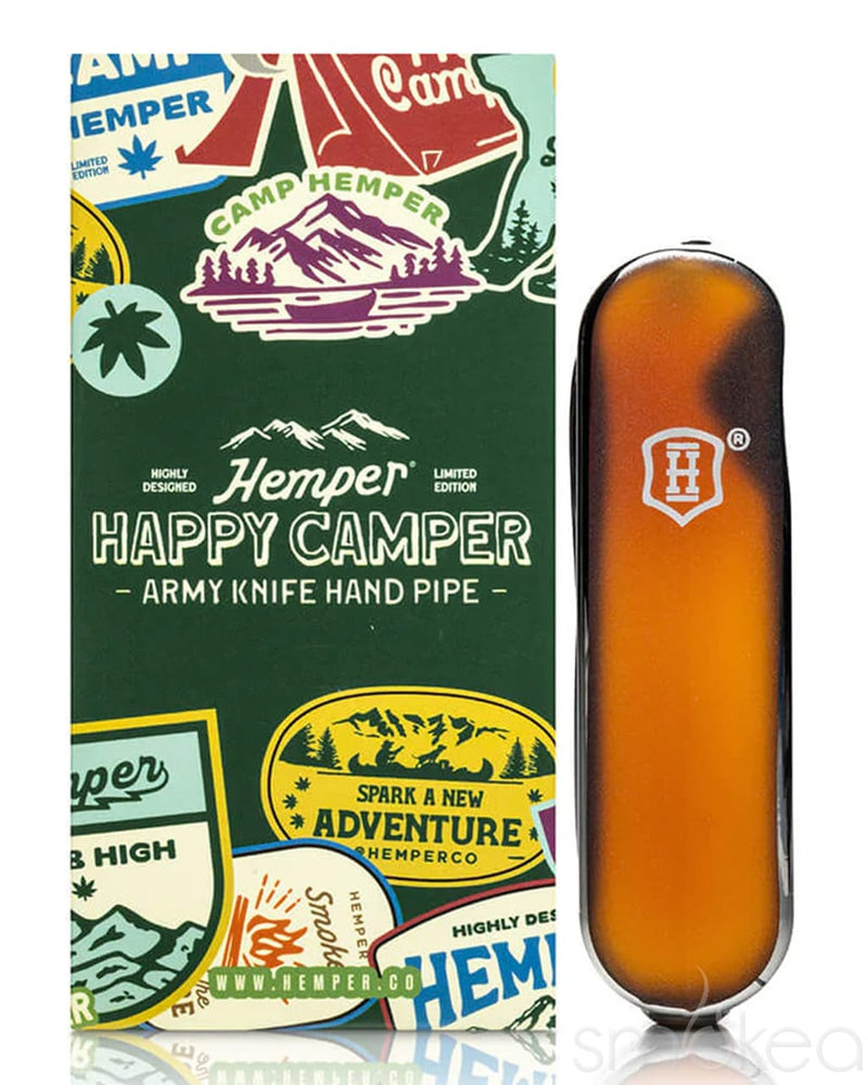 Hemper Happy Camper Army Knife Hand Pipe