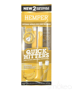Hemper Quick Hitters Disposable One Hitters (2-Pack)