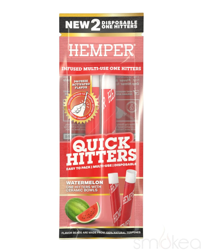 Hemper Quick Hitters Disposable One Hitters (2-Pack)