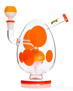 Hemper XL Spotted Egg Bong Orange