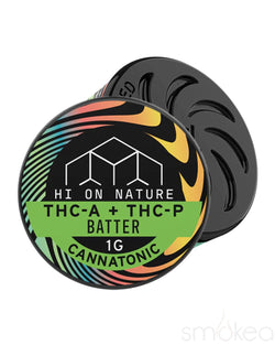 Hi On Nature 1g THCA + THCP Batter Dabs - Cannatonic