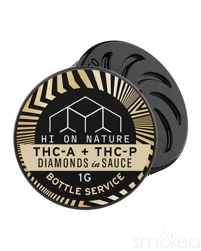 Hi On Nature 1g THCA + THCP Diamond Dabs - Bottle Service