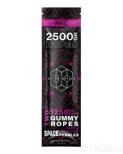 Hi On Nature 2500mg HHC Gummy Ropes (2-Pack)