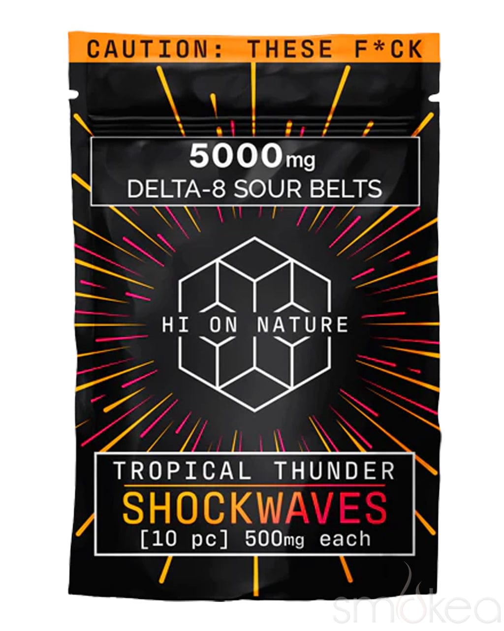 Hi On Nature 5000mg Delta 8 Shockwaves - Tropical Thunder