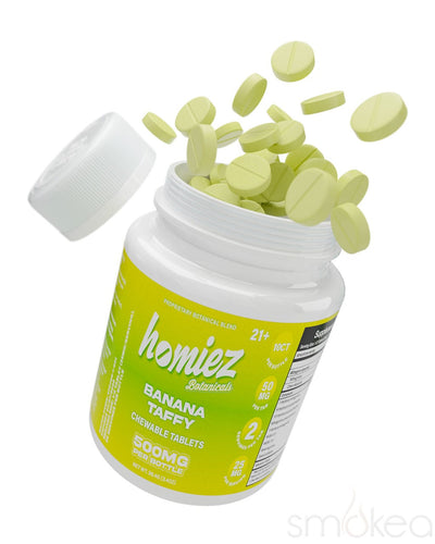Homiez Botanicals Cat's Claw Tablets - Banana Taffy 10 Pack