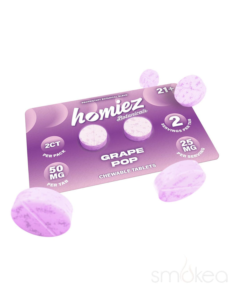 Homiez Botanicals Cat's Claw Tablets - Grape Pop 2 Pack