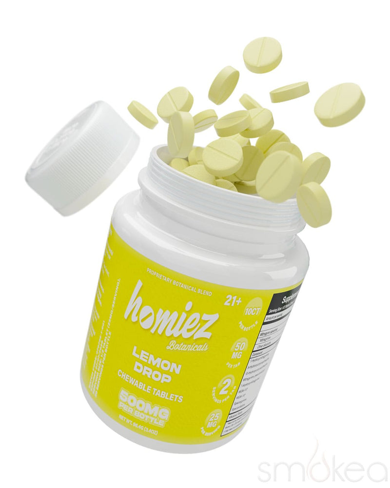 Homiez Botanicals Cat's Claw Tablets - Lemon Drop 10 Pack
