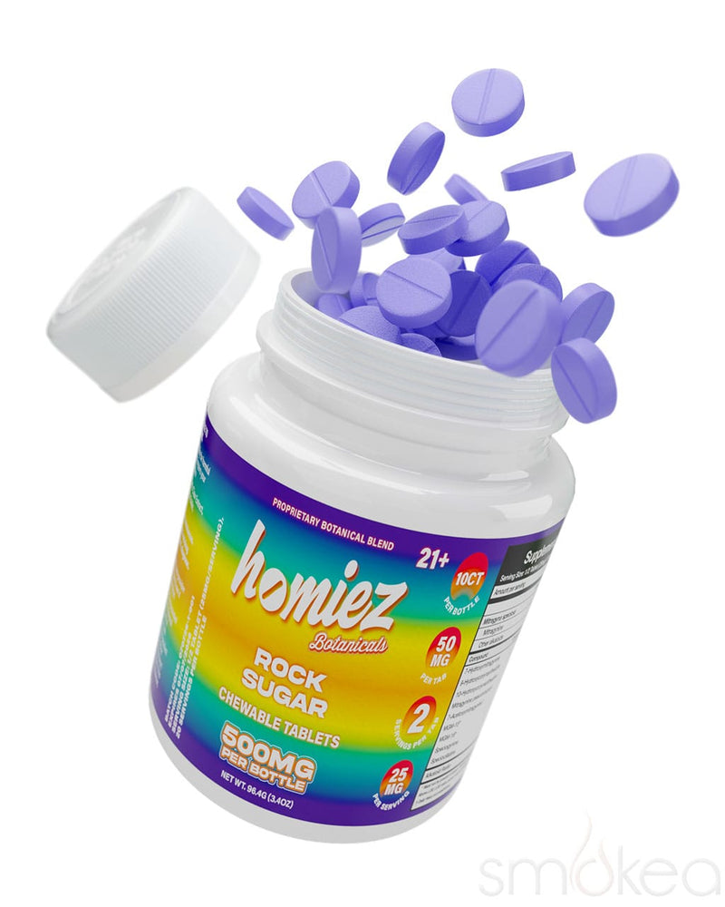 Homiez Botanicals Cat's Claw Tablets - Rock Sugar 10 Pack