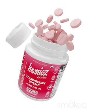 Homiez Botanicals Cat's Claw Tablets - Strawberry Creme 10 Pack
