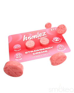 Homiez Botanicals Cat's Claw Tablets - Strawberry Creme 2 Pack