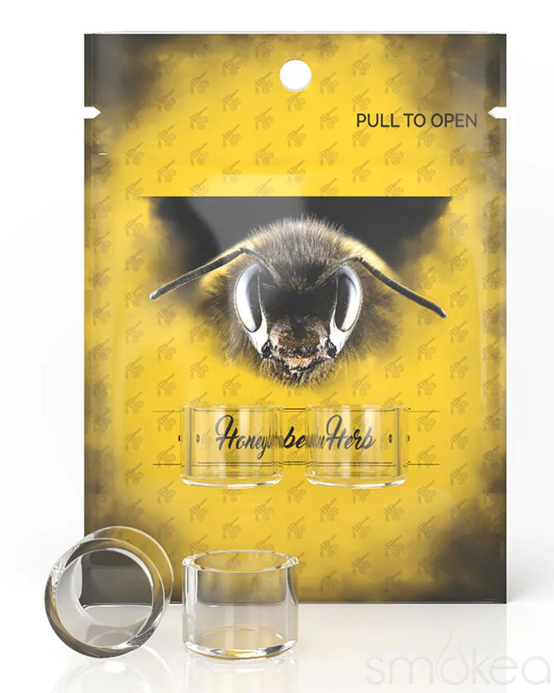 Honeybee Herb Quartz Honey Cups (2-Pack) 20mm