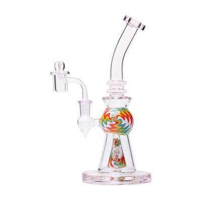 Human Grade 10" Mini Gumball Dab Rig Pink