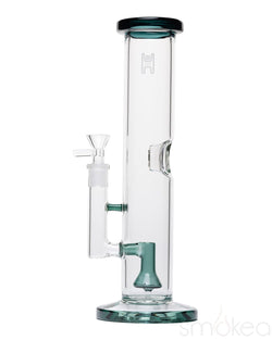 Human Grade 12" Straight Tube Bong Lake Green