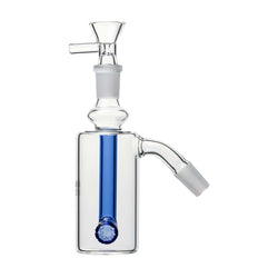 Human Grade 14mm DK Barrel Ash Catcher Light Blue / 45 deg (14mm)