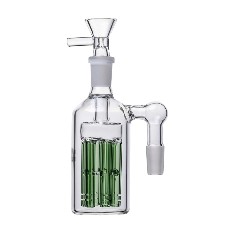 Human Grade 14mm Jellyfish Perc Ash Catcher Green - 90 (14mm)